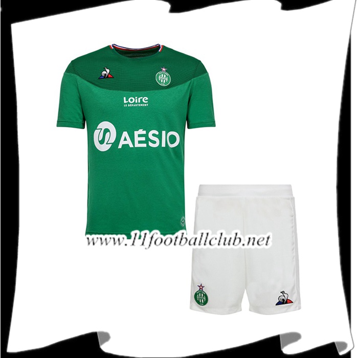 Le Nouveau Maillot de Foot AS St Etienne Enfant Domicile 2019/2020