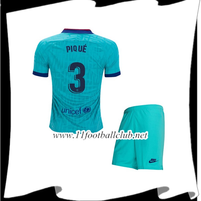 Le Nouveau Maillot Barcelone (PIQUE 3) Enfant Third 2019/2020 Vintage