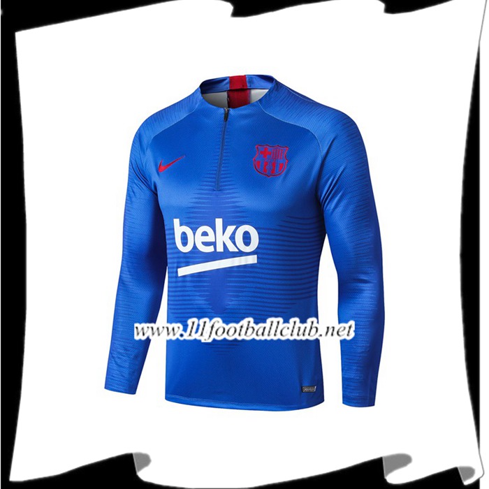 Le Nouveau Sweatshirt Training FC Barcelone Beko Bleu 2019/2020 Personnalisé