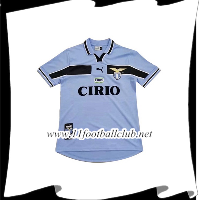 Le Nouveaux Maillot de Foot SS Lazio Domicile 1999/2000 Authentic