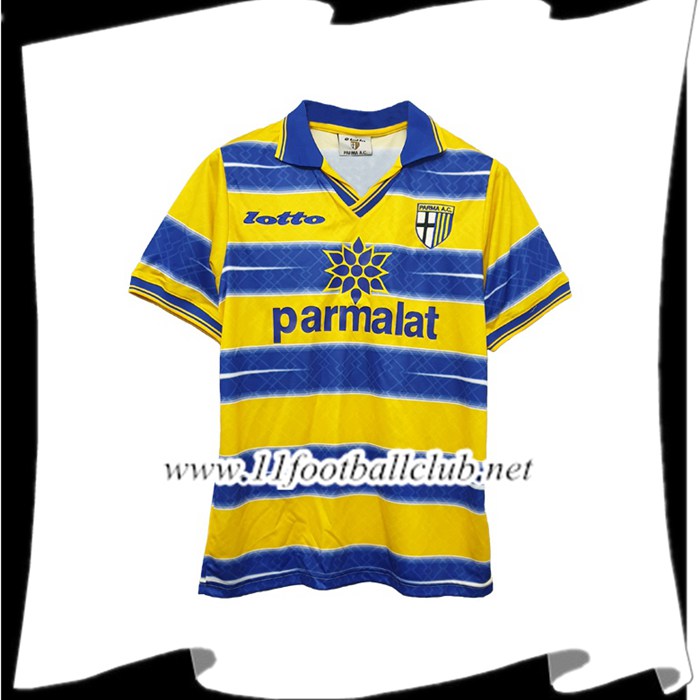 Le Nouveau Maillot de Foot Parma Calcio Domicile 1998/1999 Personnalisable