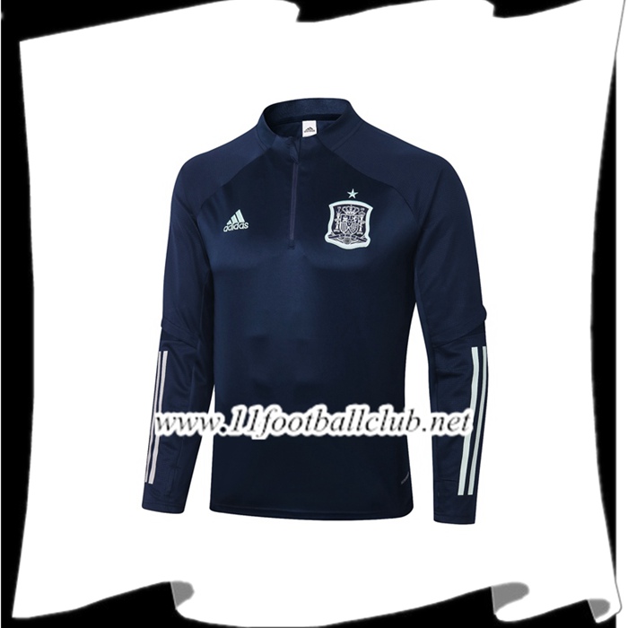Le Nouveau Sweatshirt Training Espagne Bleu Royal 2020/2021