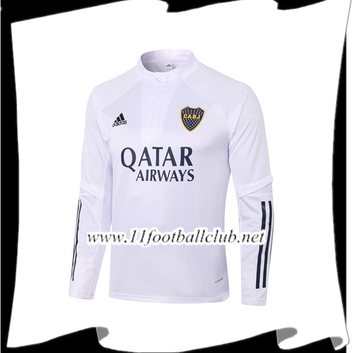 Le Nouveau Sweatshirt Training Boca Juniors Blanc 2020/2021