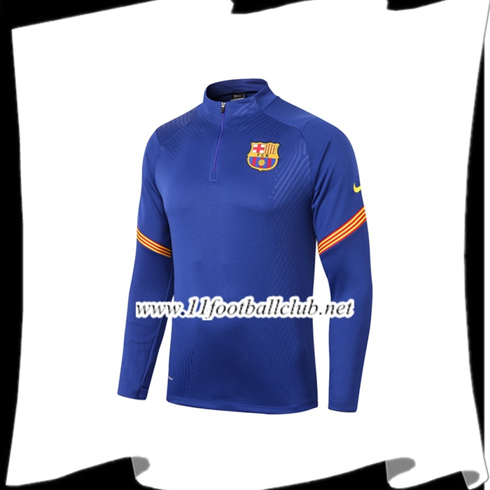 Nouveaux Sweatshirt Training FC Barcelone Bleu 2020/2021