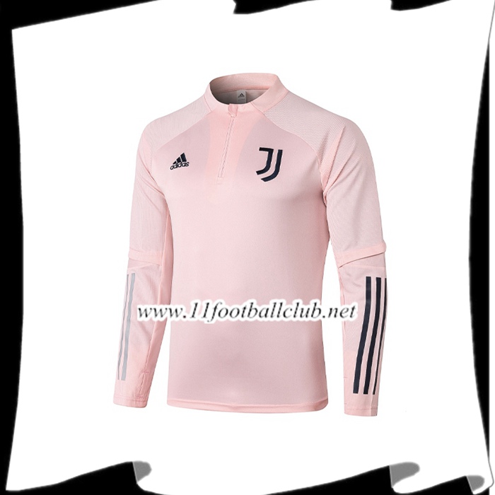 Nouveau Sweatshirt Training Juventus Rose 2020/2021