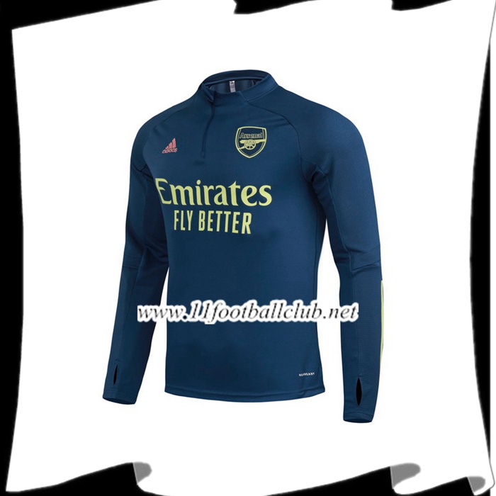 Nouveaux Sweatshirt Training Arsenal Bleu 2020/2021