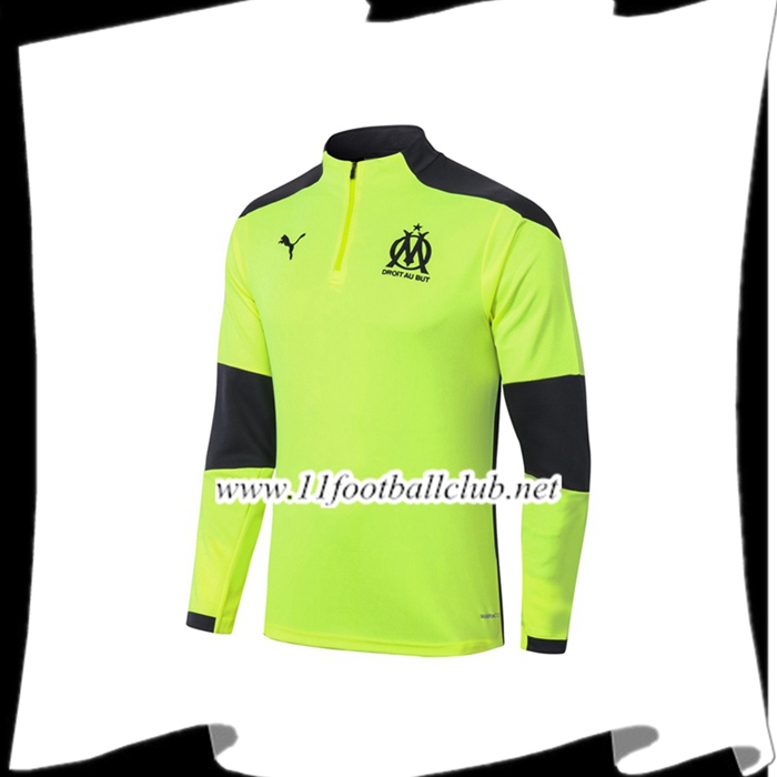 Nouveaux Sweatshirt Training Marseille OM Vert 2020/2021