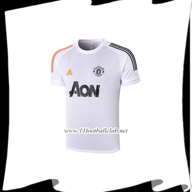 Le Nouveau Training T-Shirts Manchester United Blanc 2020/2021