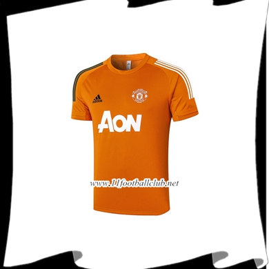 Le Nouveau Training T-Shirts Manchester United Jaune 2020/2021