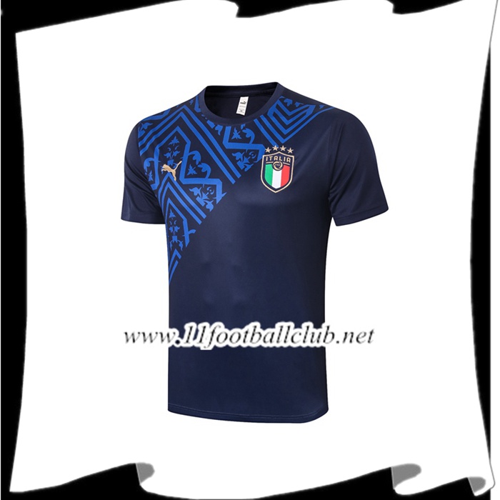 Le Nouveau Training T-Shirts Italie Bleu Royal 2020/2021 Personnalisable