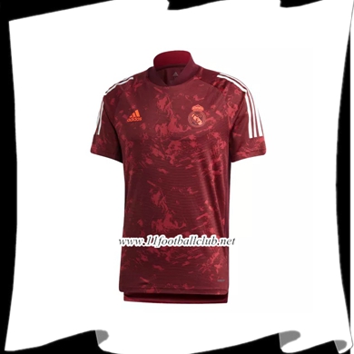 Le Nouveaux Training T-Shirts Real Madrid Rouge 2020/2021