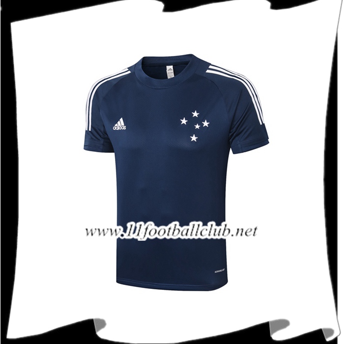 Le Nouveaux Training T-Shirts Cruzeiro EC Bleu Royal 2020/2021 Floqué