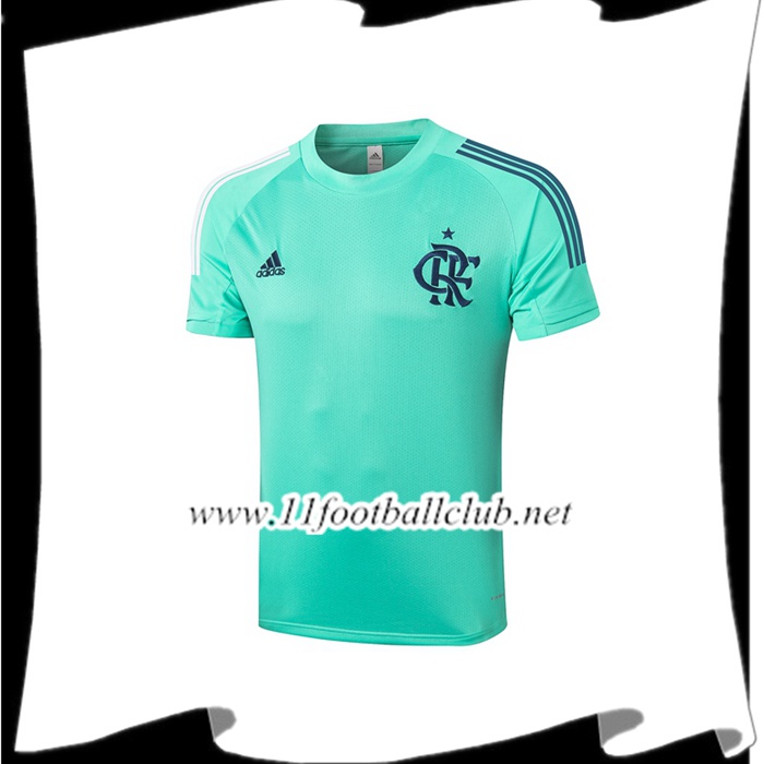 Le Nouveaux Training T-Shirts Flamengo Vert 2020/2021 Junior