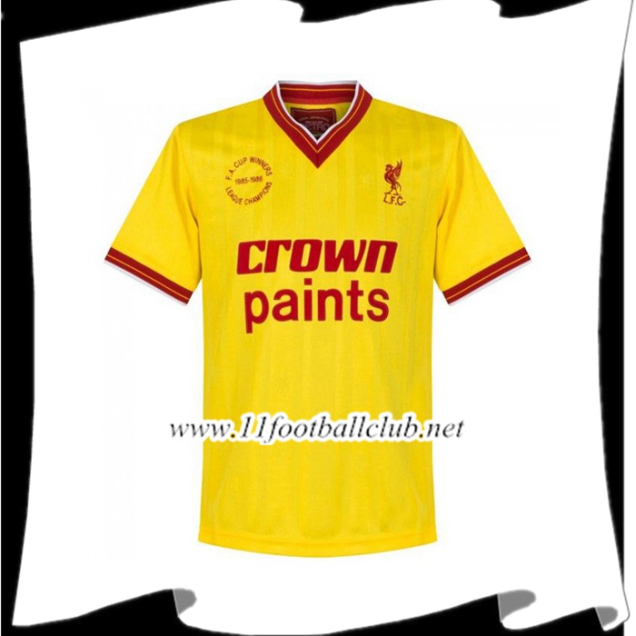 Maillot De Foot FC Liverpool Retro Third 1985/1986 Personnalisable