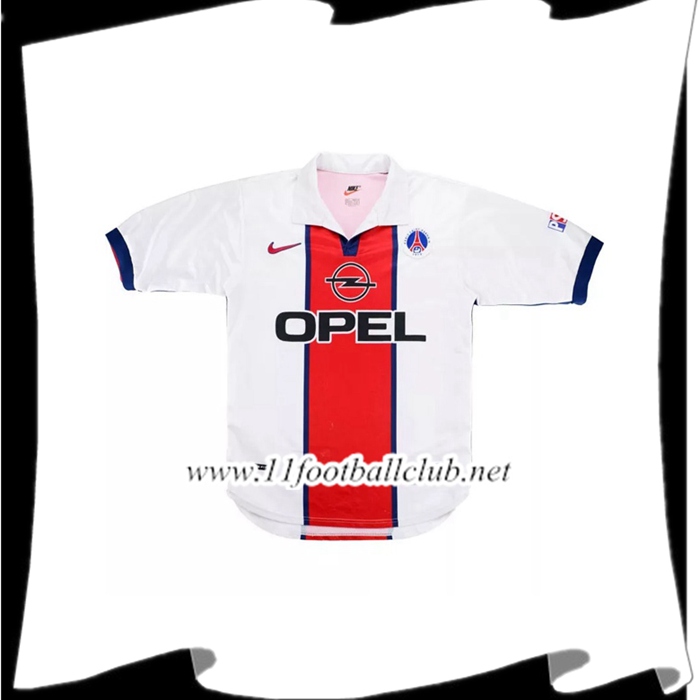 Maillot De Foot PSG Retro Exterieur 1998/1999 Personnalisable