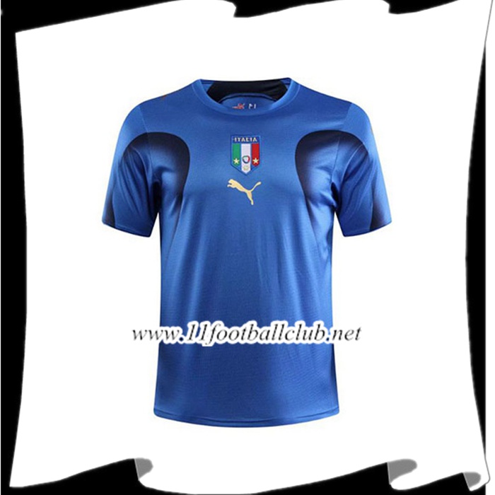 Maillot De Foot Italie Retro Domicile Coupe du Monde 2006 Vintage