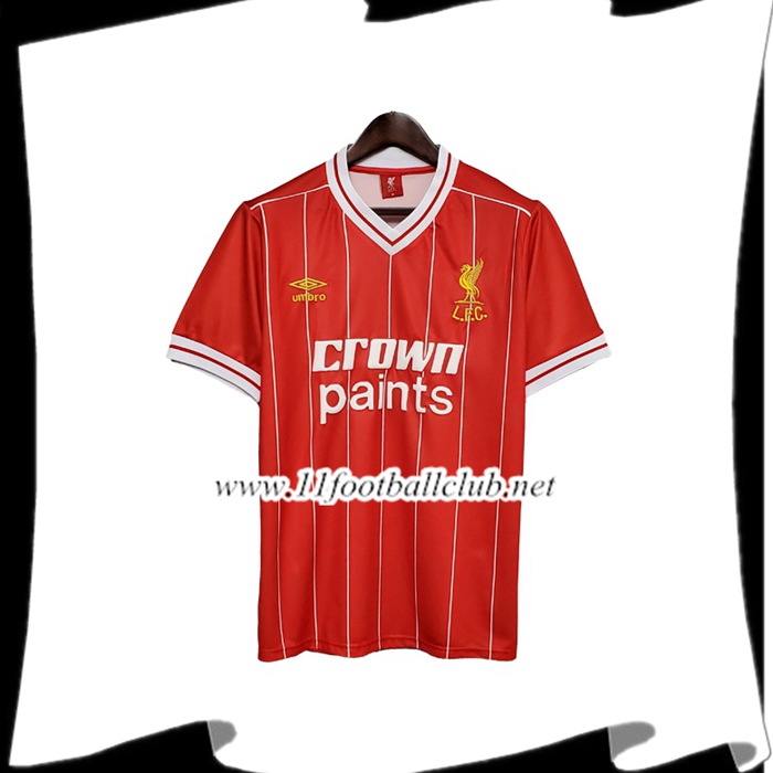 Nouveaux Maillot de Foot FC Liverpool Retro Domicile 1984