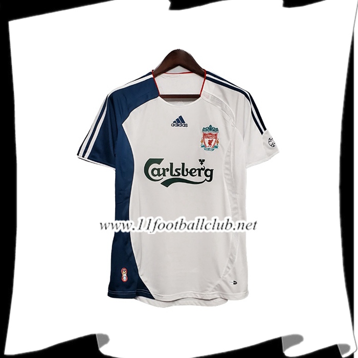 Nouveau Maillot de Foot FC Liverpool Retro Exterieur 2006/2007