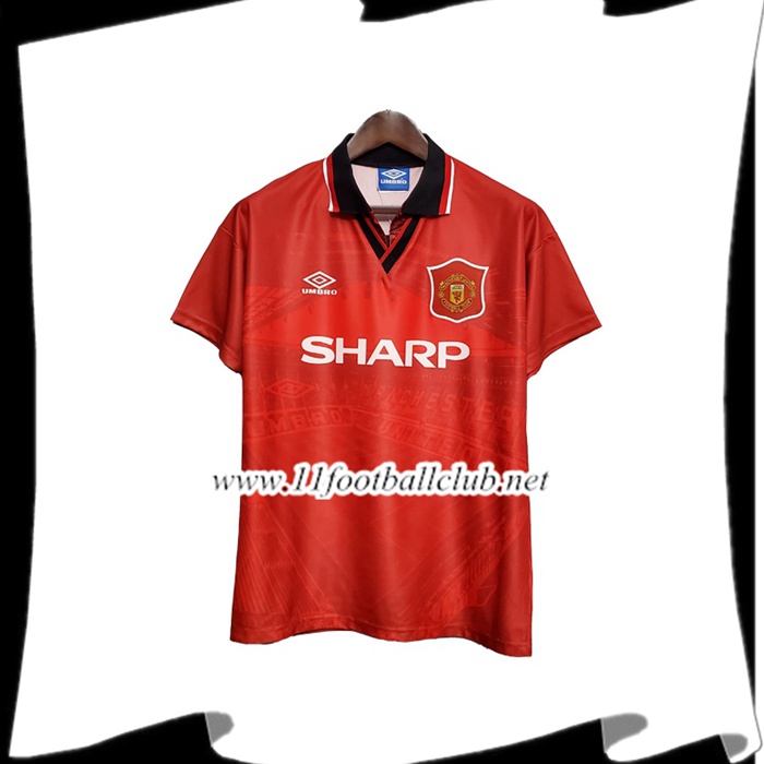 Nouveaux Maillot Manchester United Retro Domicile 1994/1996