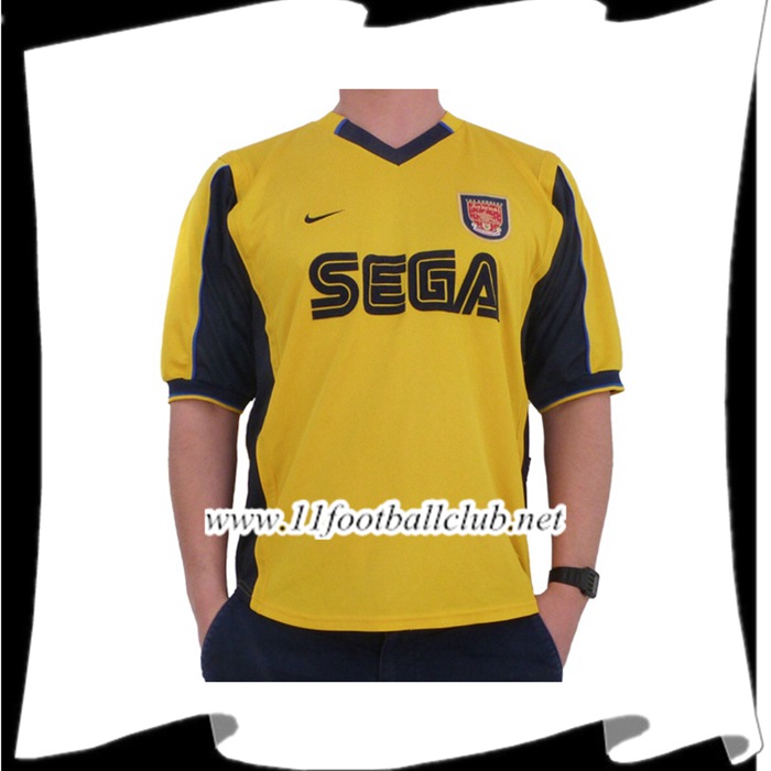 Maillot De Foot Arsenal Retro Exterieur 1999/2001 Flocage