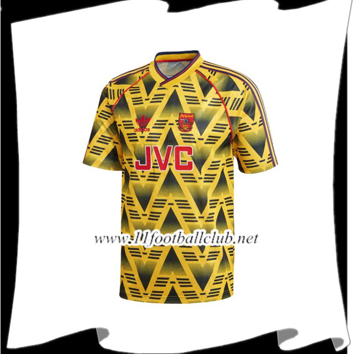 Maillot De Foot Arsenal Retro Exterieur 1991/1993 Vintage