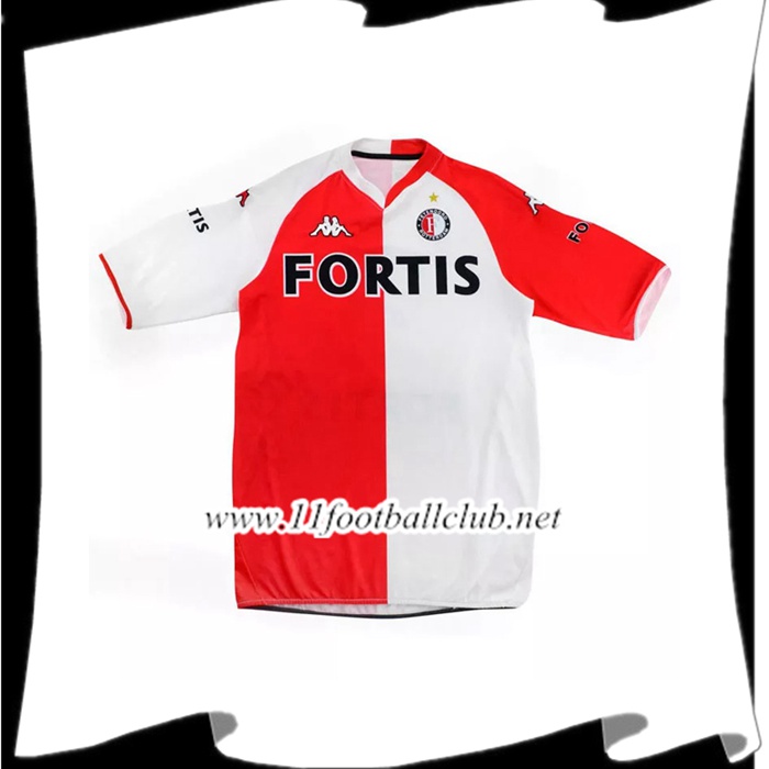 Maillot De Foot Feyenoord Retro Domicile 2007/2008 Personnalisable