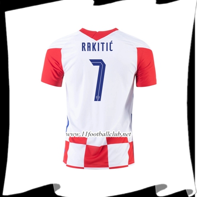 Le Nouveaux Maillot Equipe de Croatie (RAKITIC 7) Domicile 2020/2021