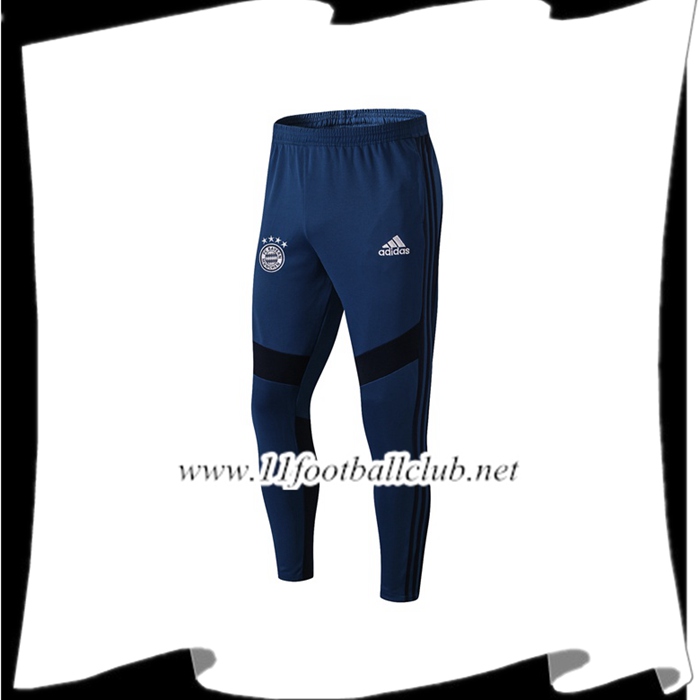 Le Nouveaux Training Pantalon Foot Bayern Munich Bleu Fonce 2019/2020 Junior