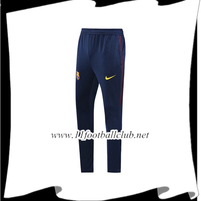 Le Nouveau Training Pantalon Foot FC Barcelone Bleu Fonce 2019/2020