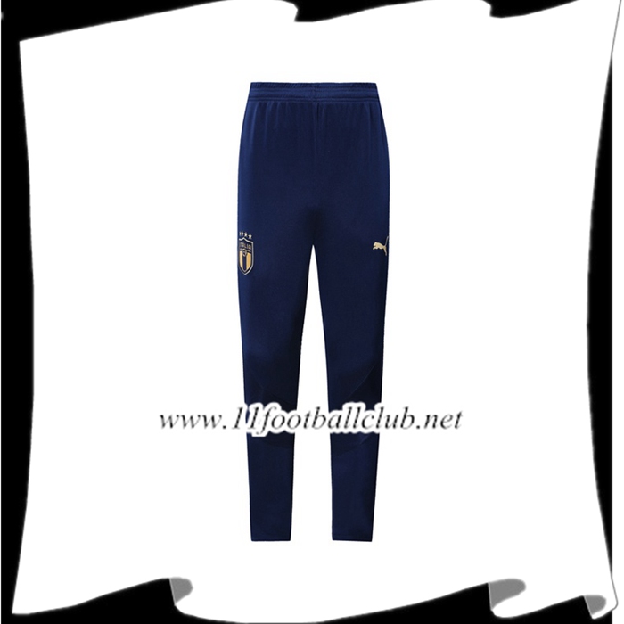 Le Nouveaux Training Pantalon Foot Italie Bleu Jaune 2019/2020