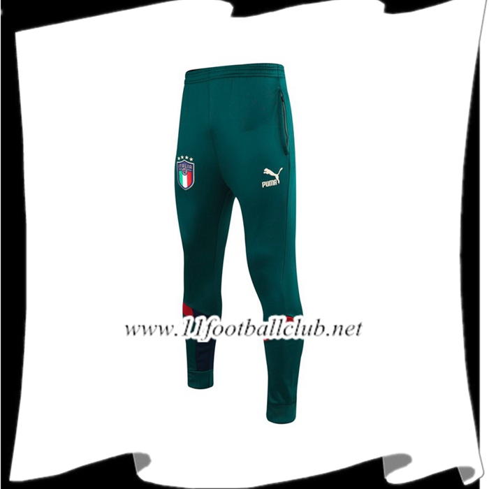 Le Nouveau Training Pantalon Foot Italie Vert 2019/2020