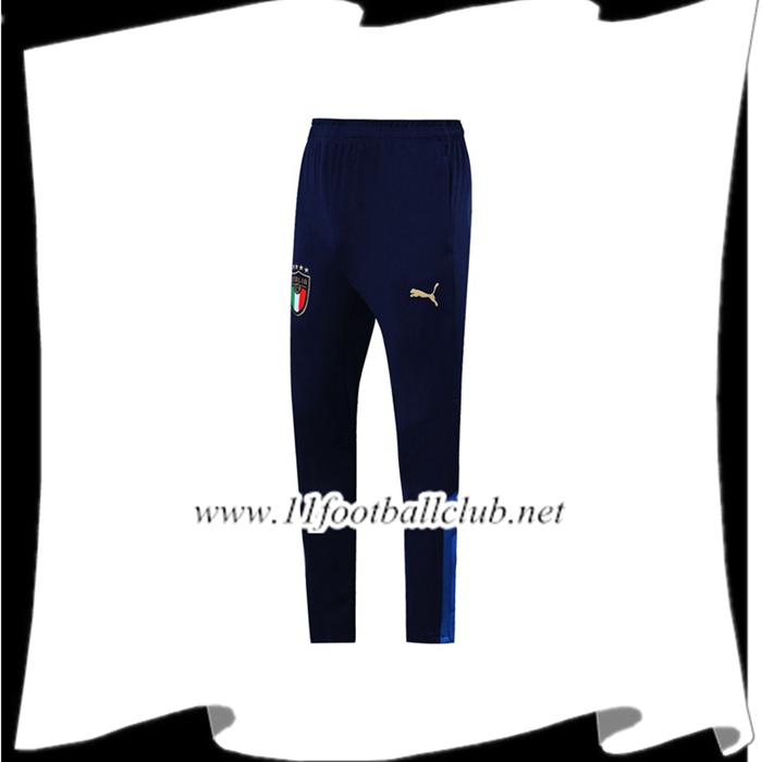 Le Nouveau Training Pantalon Foot Italie Bleu Saphir 2019/2020 Vintage