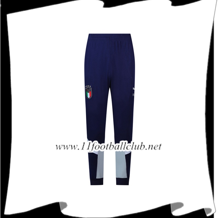 Le Nouveaux Training Pantalon Foot Italie Bleu Gris 2019/2020 Junior
