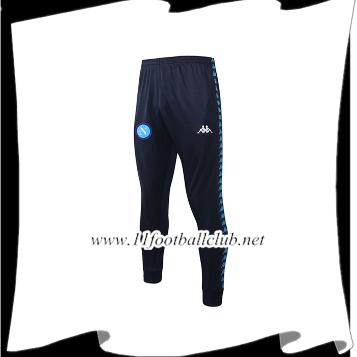 Le Nouveaux Training Pantalon Foot SSC Naples Bleu 2019/2020 Authentic