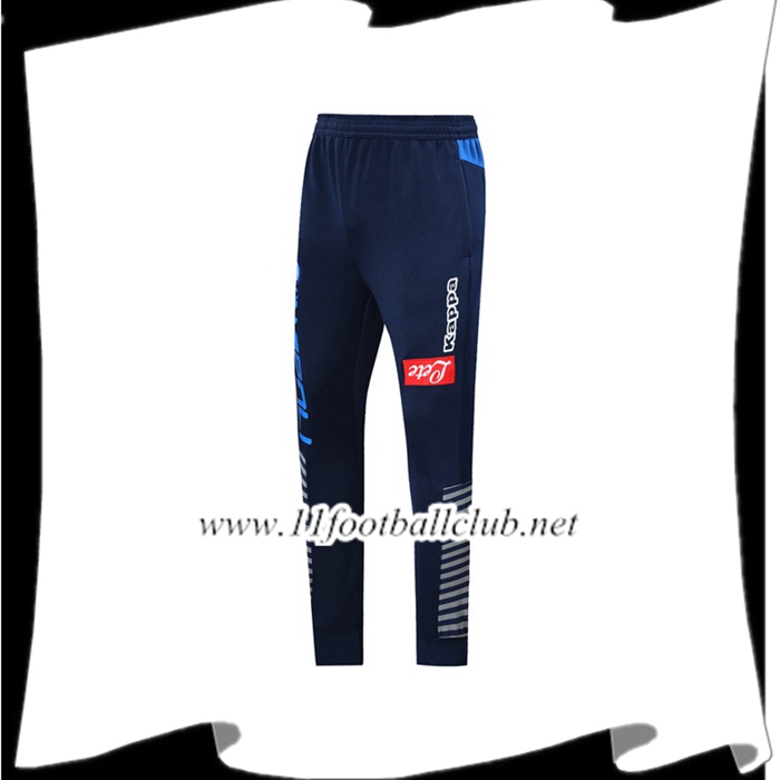 Le Nouveau Training Pantalon Foot SSC Naples Bleu Fonce 2019/2020