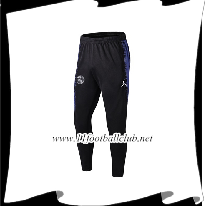 Le Nouveau Training Pantalon Foot PSG Jordan Noir Bleu 2019/2020 Officiel