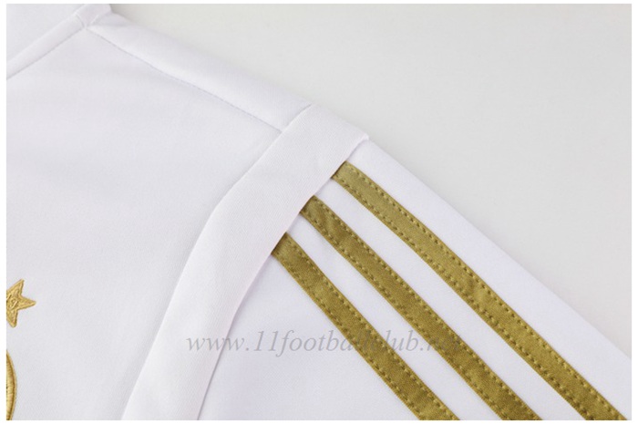 Ensemble Veste Survetement de Foot Algerie Blanc 2019/2020