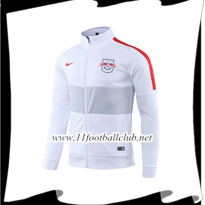 Le Nouveau Veste Foot RB Leipzig Blanc 2019/2020 Officiel