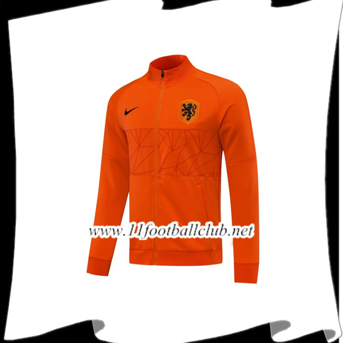 Le Nouveaux Veste Foot Pays-Bas Orange 2020/2021 Officiel