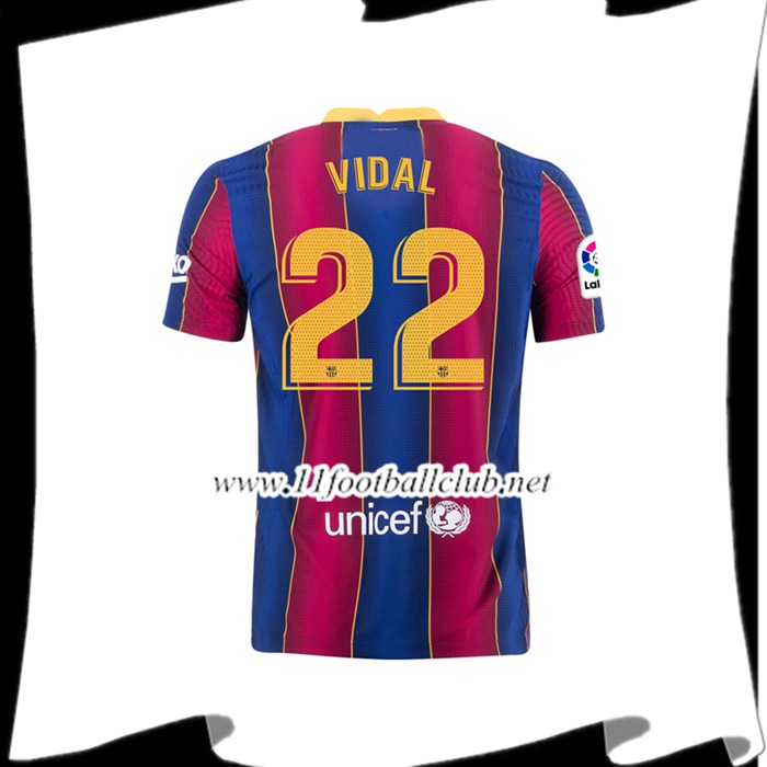Nouveau Maillot FC Barcelone (VIDAL 22) Domicile 2020/2021