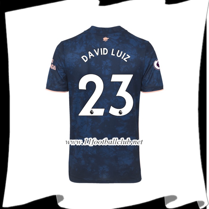 Le Nouveau Maillot Arsenal (David Luiz 23) Third 2020/2021