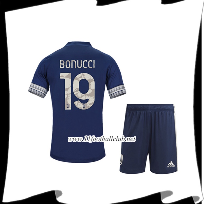 Nouveau Maillot Juventus (BONUCCI 19) Enfant Exterieur 2020/2021
