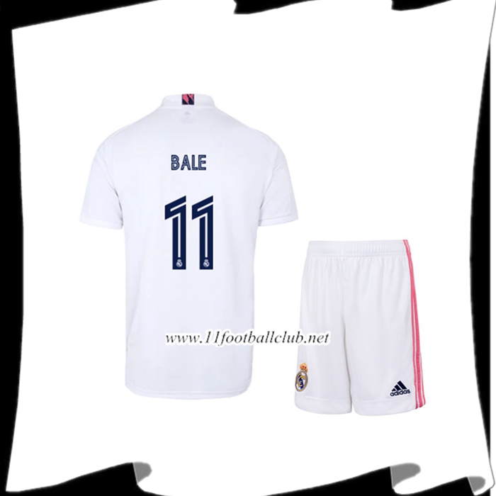 Nouveau Maillot Real Madrid (BALE 11) Enfant Domicile 2020/2021
