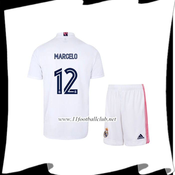 Nouveaux Maillot Real Madrid (MARCELO 12) Enfant Domicile 2020/2021