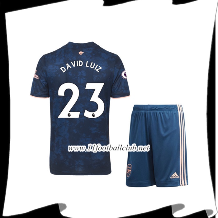 Le Nouveau Maillot Arsenal (David Luiz 23) Enfant Third 2020/2021