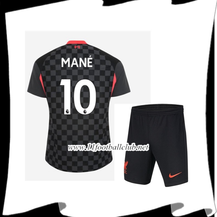 Le Nouveaux Maillot FC Liverpool (MANÉ 10) Enfant Third 2020/2021