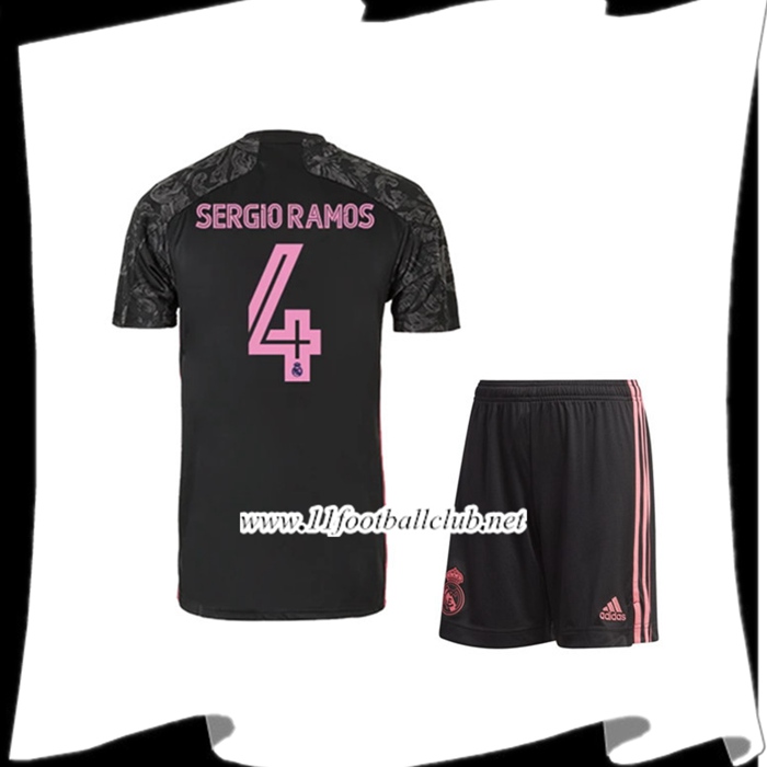 Le Nouveaux Maillot Real Madrid (SERGIO RAMOS 4) Enfant Third 2020/2021