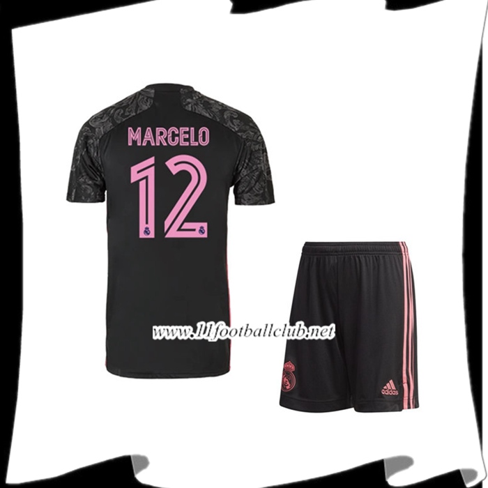 Le Nouveau Maillot Real Madrid (MARCELO 12) Enfant Third 2020/2021