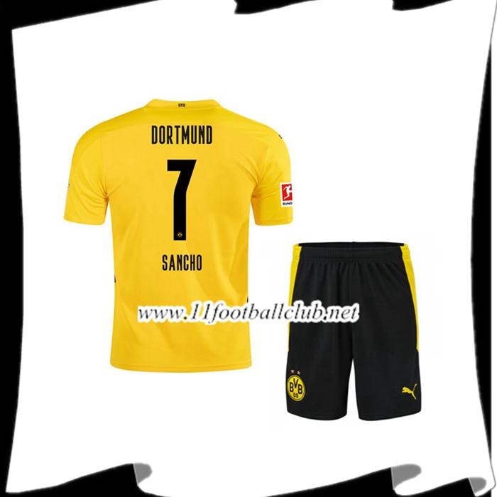 Maillot Dortmund BVB (SANCHO 7) Enfants Domicile 2020/2021