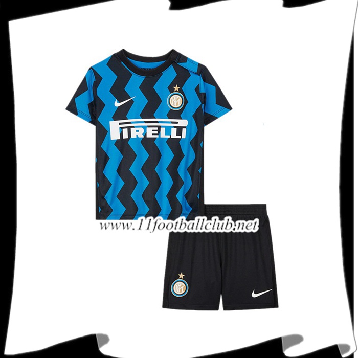 Nouveaux Maillot de Foot Inter Milan Enfant Domicile 2020/2021